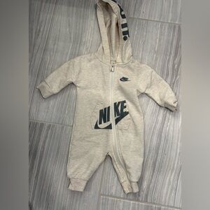Nike hooded zip up 0-3M